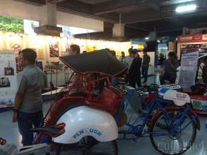 Becak Listrik Hingga Chemecar Dipajang di Pameran Teknologi  FT UGM