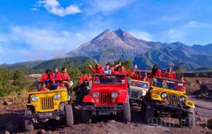 Dispar Sleman Benahi Jip Merapi Hadapi Liburan Nataru