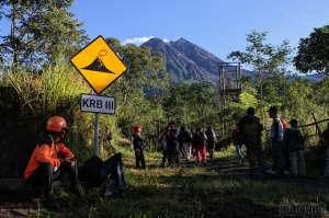 Hari ini, Merapi Dua Kali Gugurkan Awan Panas 