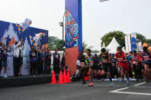 Ribuan Pelari Ikuti Jogja Mandiri Marathon 2019 di Candi Prambanan