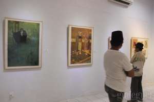 BBY Pamerkan Gambar Ilustrasi Cerita Ali Baba