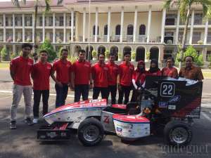 Mobil Tim Bimasakti UGM Siap Geber Student Formula Japan 2020