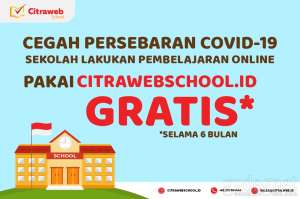 Ikut Batasi Sebaran COVID-19, Citraweb Gratiskan Citraweb School