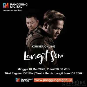 Akhir Pekan, Nonton Konser Langit Sore di Rumah Aja