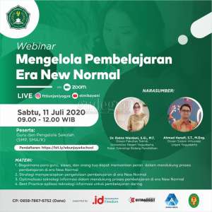 Unjani akan Gelar Webinar 'Mengelola Pembelajaran Era New Normal'