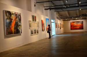 'Titik Berangkat' Pamerkan Hasil Karya Melukis on The Spot