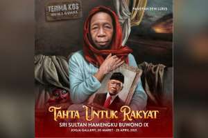 'Tahta Untuk Rakyat' Narasikan Kehidupan Sri Sultan HB IX di Atas Kanvas
