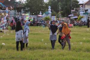 Serunya Ngabuburit di Alun-alun Selatan Keraton Yogyakarta