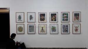 Alim Bakhtiar Pamerkan Lebih dari 30 Ilustrasi Buku dalam 'Wajah Buku'