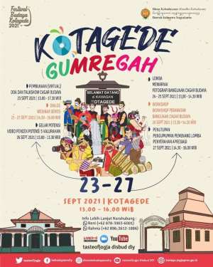 Rangkaian Acara Festival Budaya Kotagede ''Kotagede Gumregah'' 2021