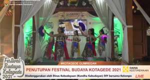 Tari Hingga Webinar Pungkasi Festival Budaya Kotagede