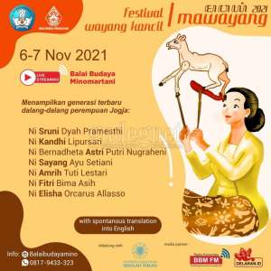 Ini Jadwal Mawayang 2021, Ada Festival Wayang Kancil