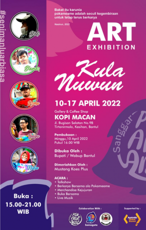 Sanggar Pokameame Gelar Pameran 'Kula Nuwun'